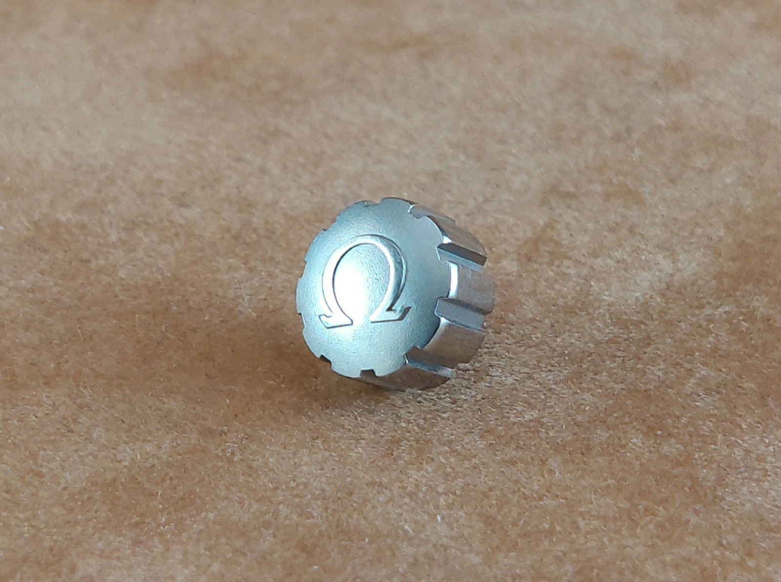 Original OMEGA Steel 7.5mm CROWN for Seamaster 600M Planet Ocean (Large)