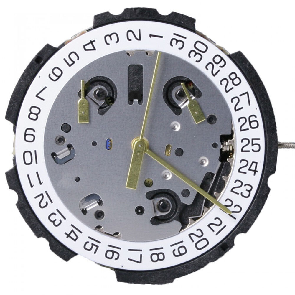 ETA G10.212 Watch Quartz Movement Swiss Made Movement 3 Hands Date 4/4.5/6
