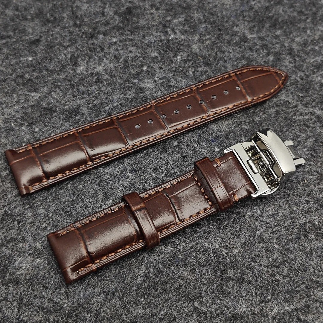 39mm Watch Case Buckle PU Leather Strap fit 31mm dial for NH35 NH36 Movement New