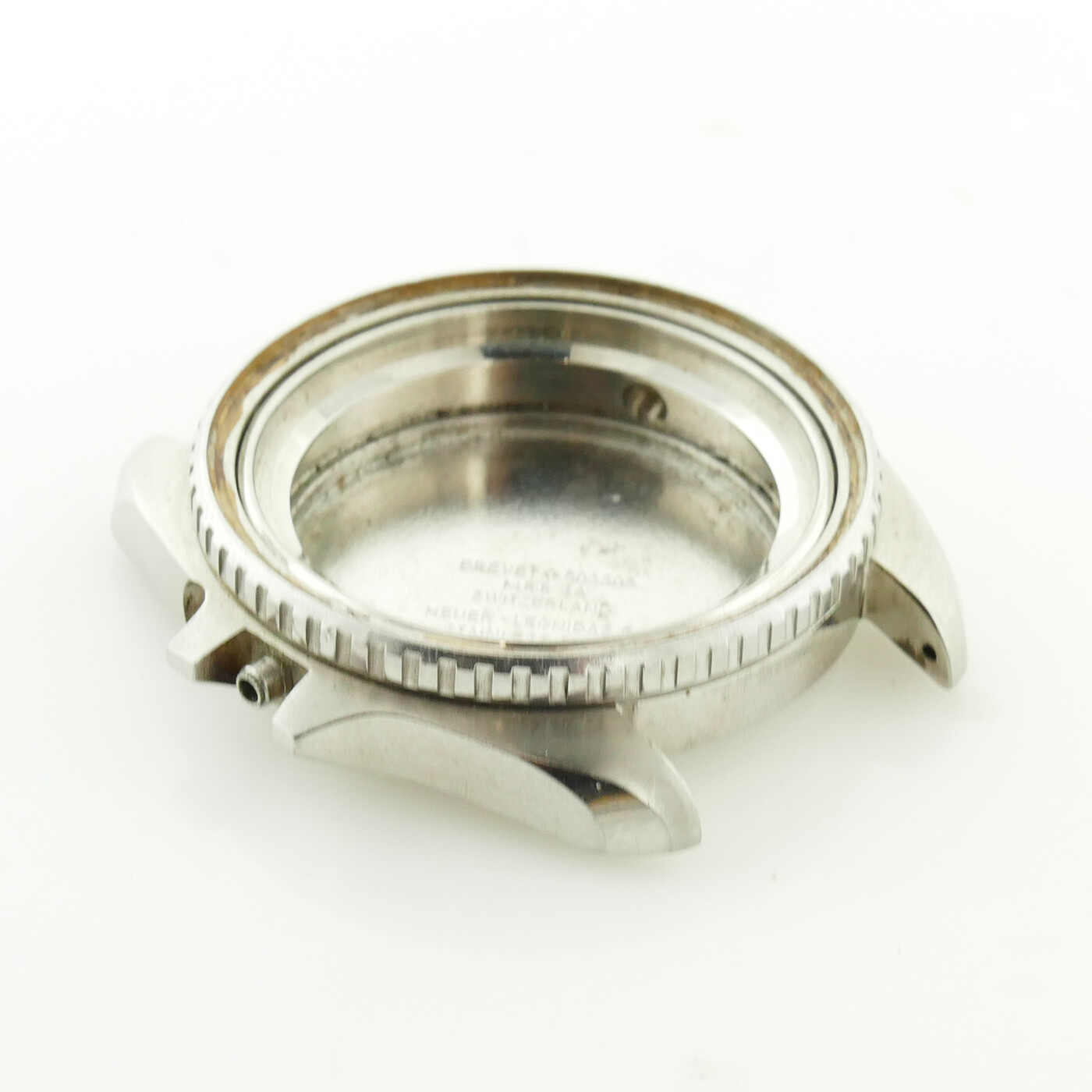 TAG HEUER DIVER HL 980.024 STAINLESS STEEL CASE FOR PARTS OR REPAIRS