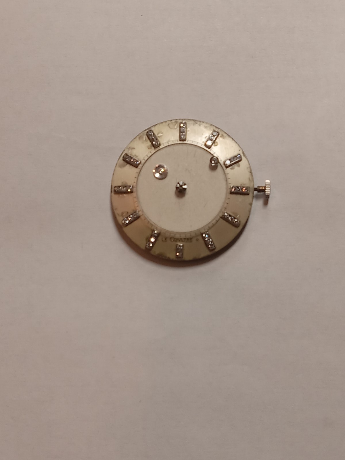 jaeger lecoultre W.movement Mystery Dial With Diamonds Real White Natyral Mens