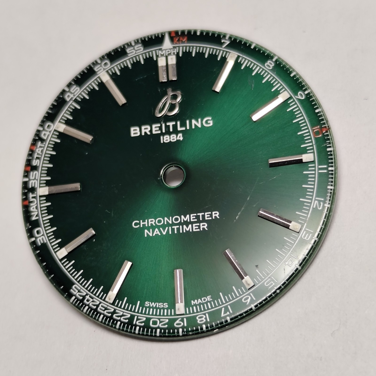 32 mm Breitling Watch Dail Swiss Made, PARTs Part REPAIRS #Y2