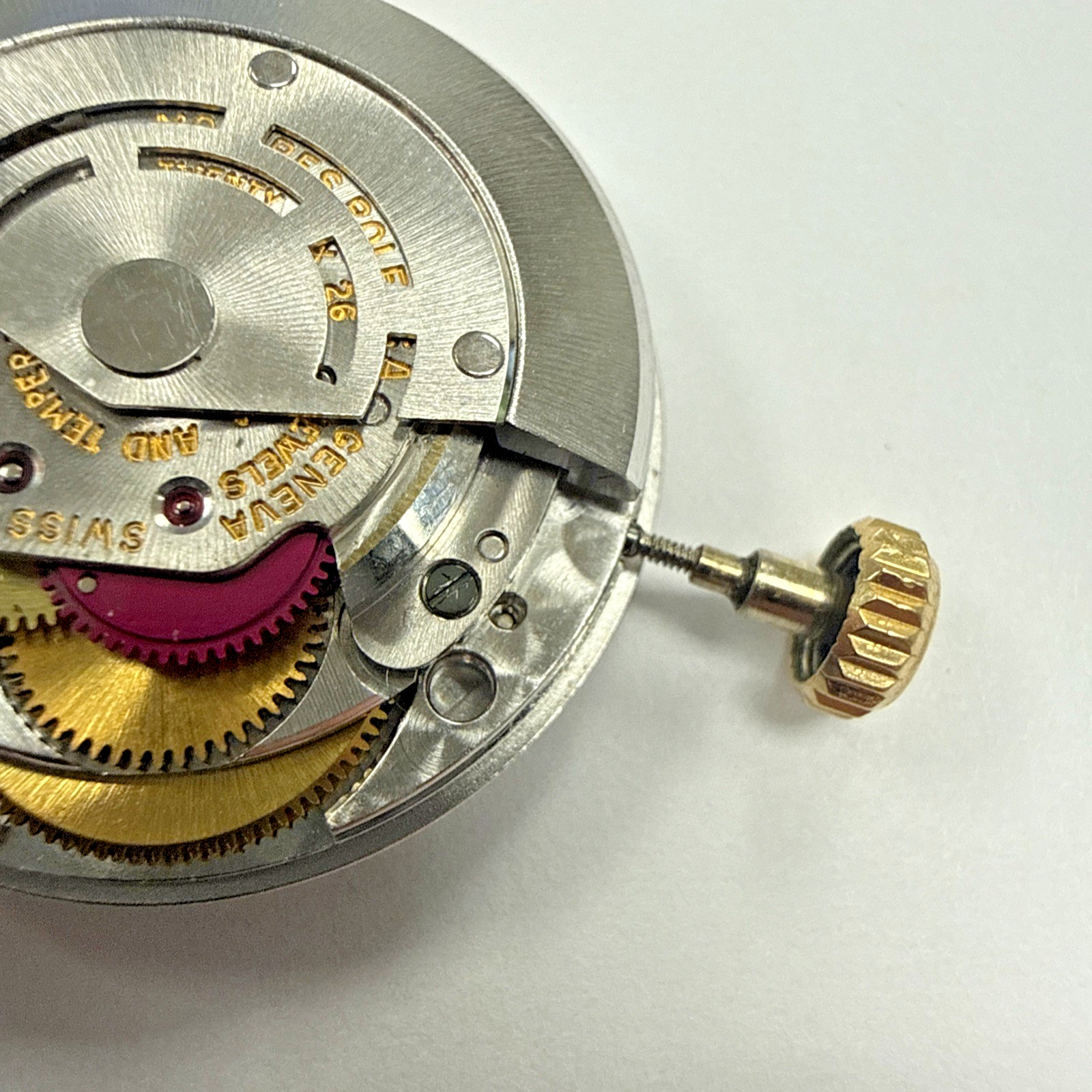 Rolex 1556 Movement For 1803 1807 Day Date President Working & Authentic e12291