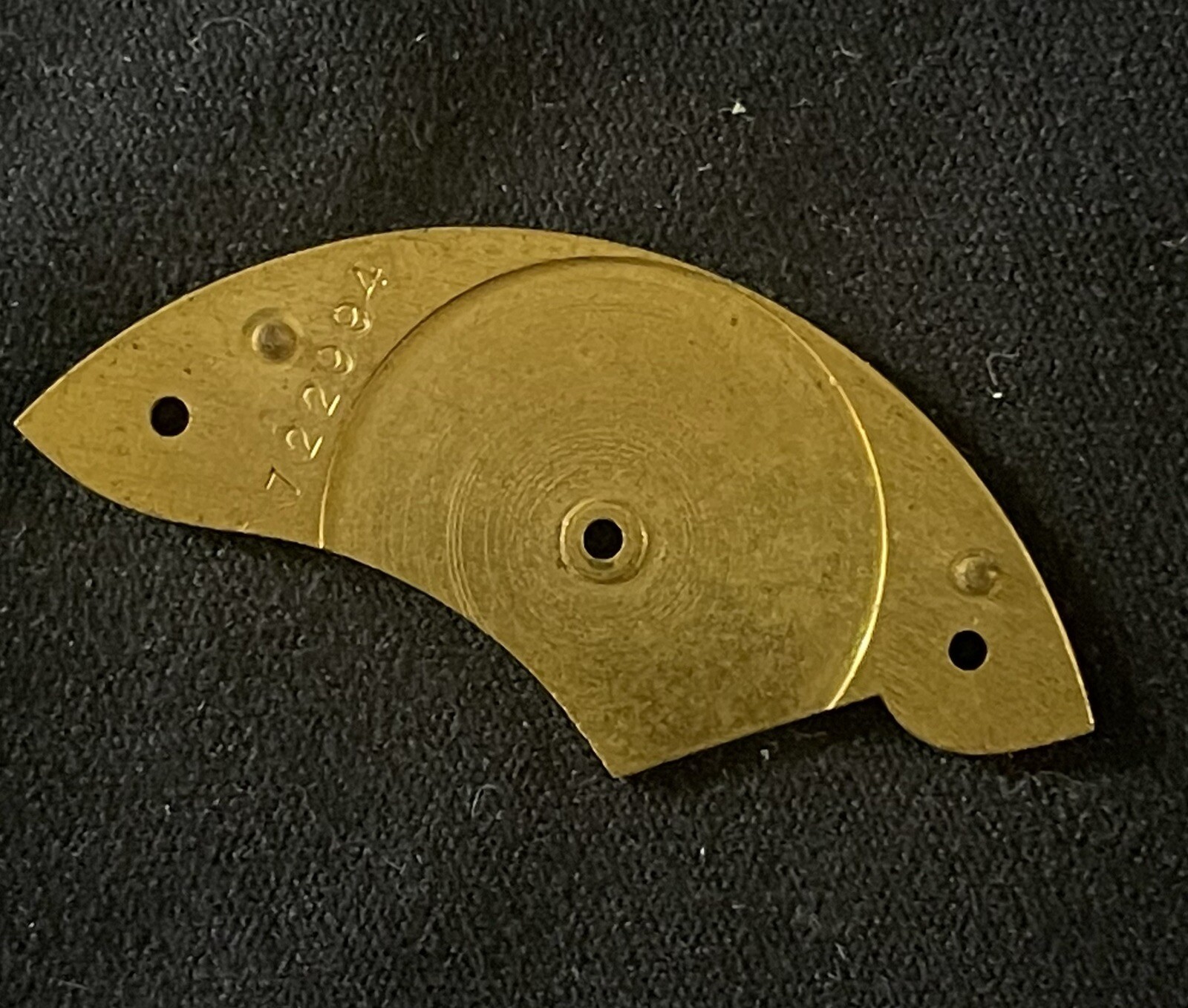 Waltham Watch Barrel Bridge Part For Home Watch Co. Model 1857 (Serial 722994)