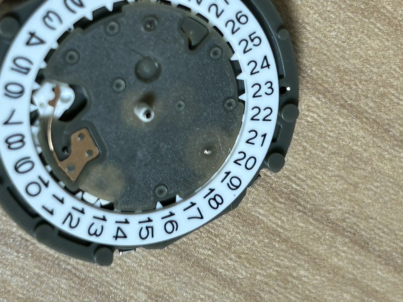 Quartz Watch Movement Chrono Center Second Day Date 24H DIY Mod Parts For PE50