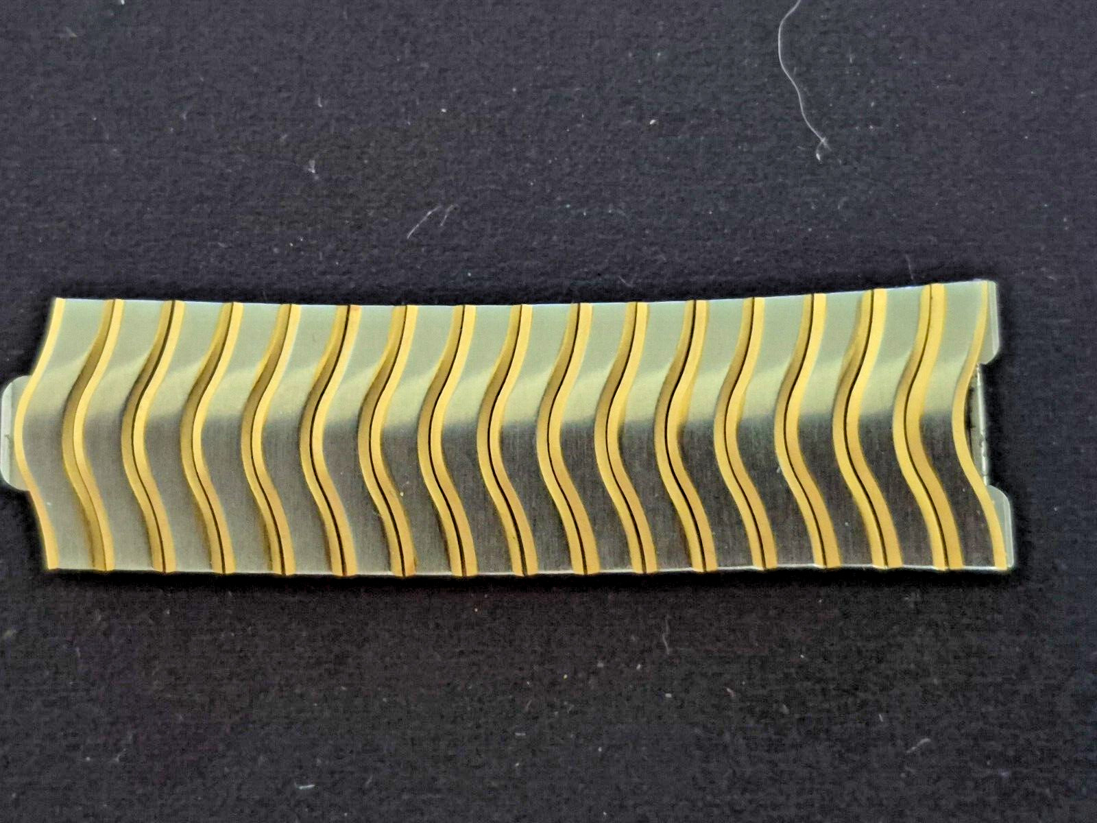 EBEL Classic Wave Band Segment 14-15mm Gold & Steel 16 Continuous Links