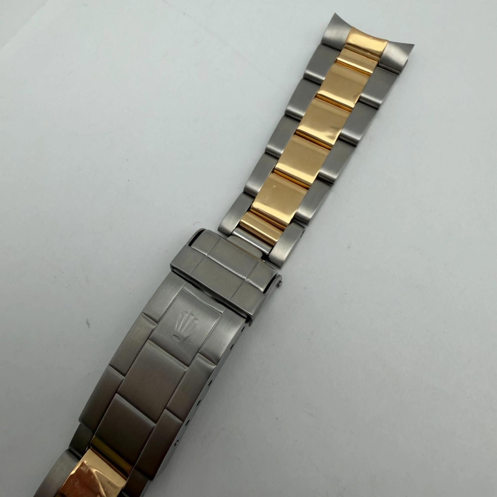 Rolex 93153-18 18k Gold Steel Submariner Bracelet 20-15.5mm for 16803 16613