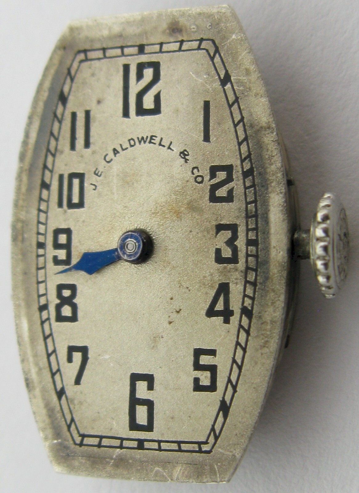 early Longines oval Watch Movement 15 jewels 3 adj. for parts … J.E. Caldwell