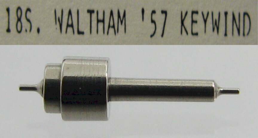 Waltham 18s ’57 Keywind balance staff loose #723 for Pocket Watch model 1857