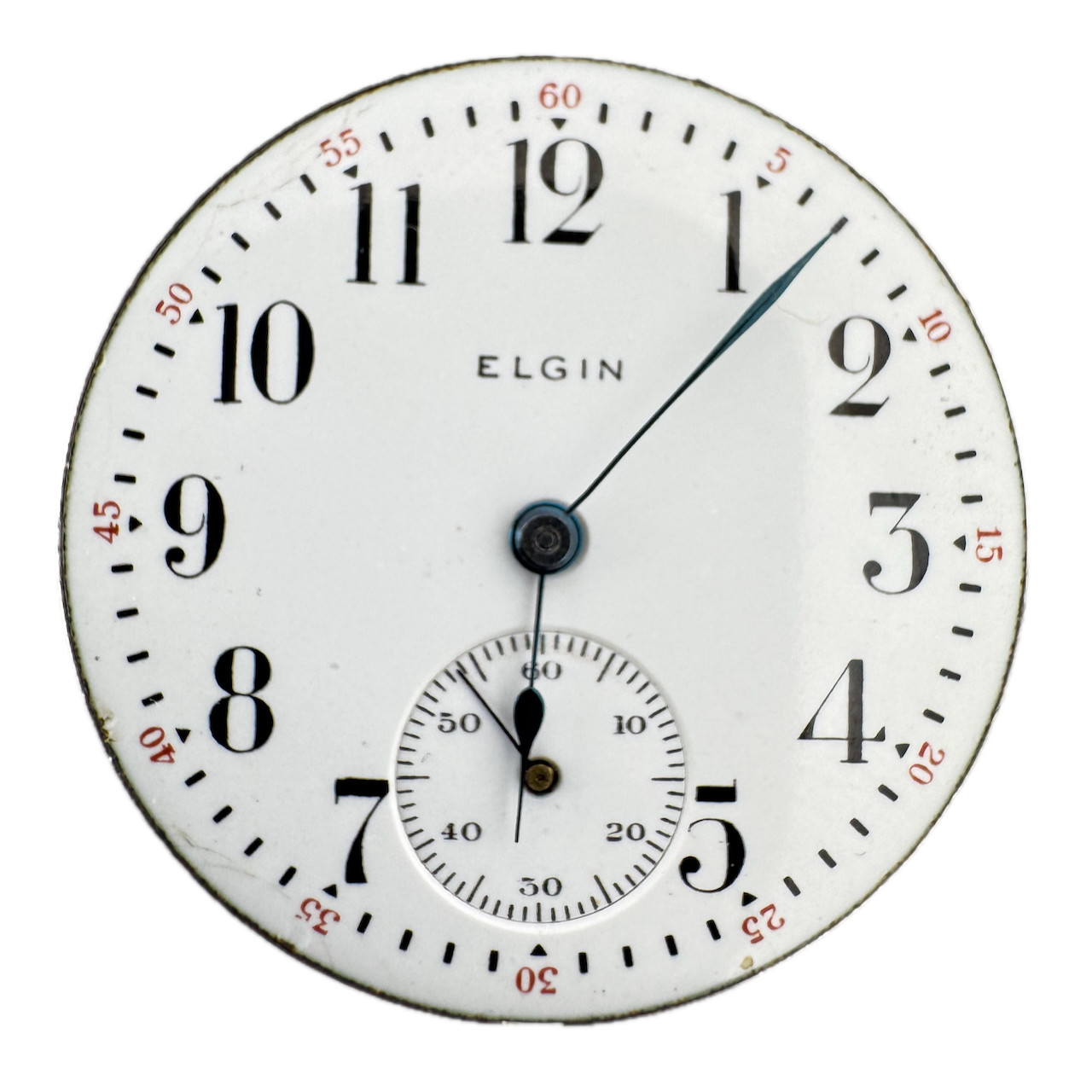 Antique 0s 1912 Elgin 15 Jewel Mechanical Pocket Watch Movement 355 USA