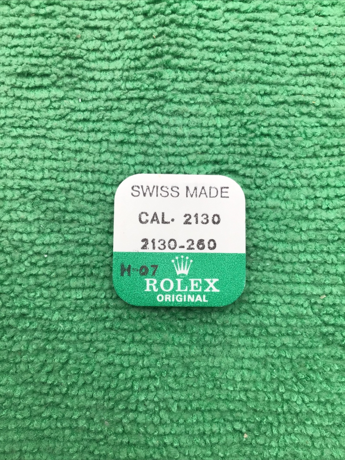 Genuine Rolex 2130 260 Minute Wheel Watch Part