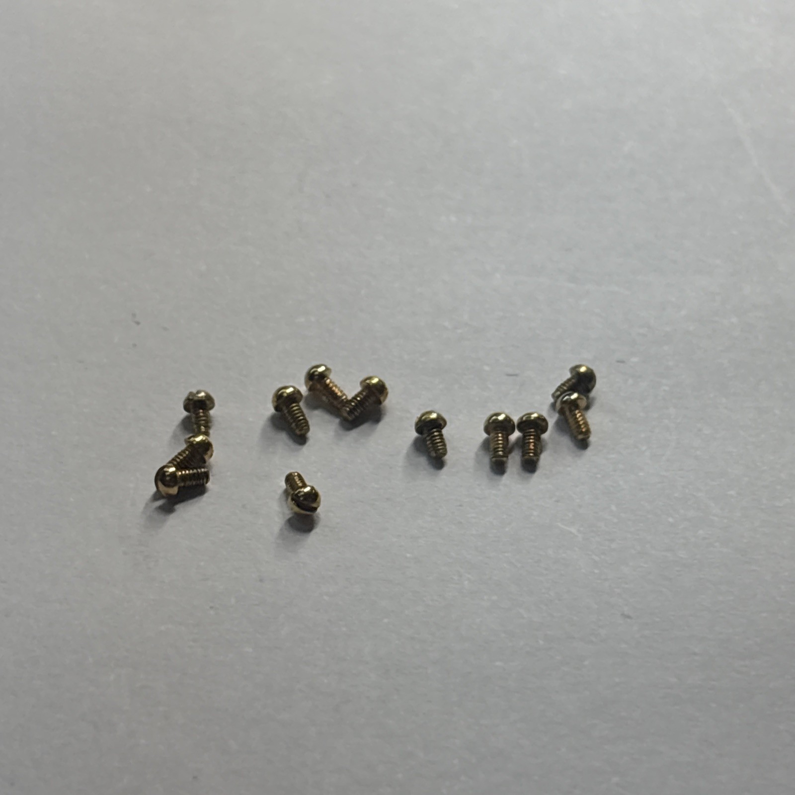 Breitling Twotone Crosswind & Chronomat Screws Assorted As Is gold Faded On Some