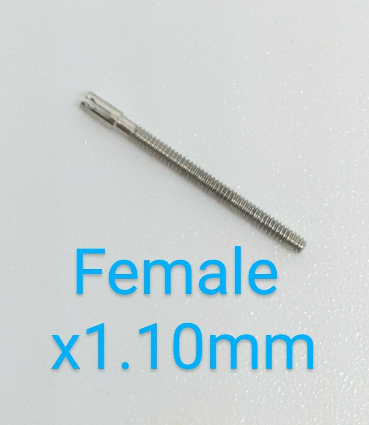 Female stem extension x 1.10mm Tap size 8 Swiss made x 2 pieces + FREE POST