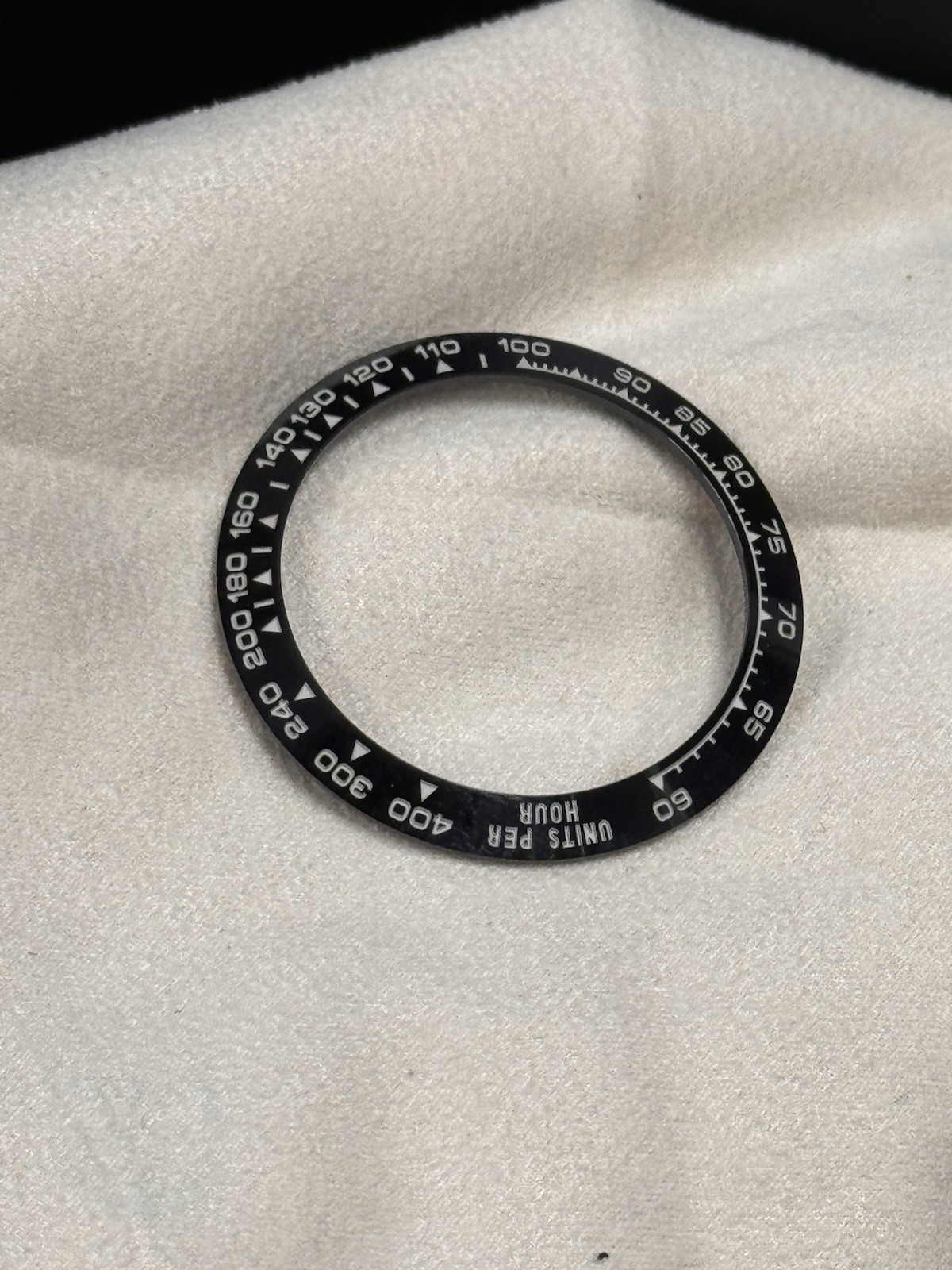 Ø38.3mm x30.5mm ceramic (FITS) ROLEX 116500 cosmograph daytona bezel insert loop