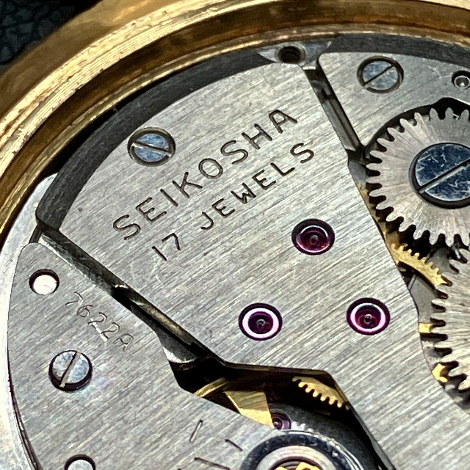 Seiko Champion Calendar 860 J15017 7622A Running Movement Project Parts