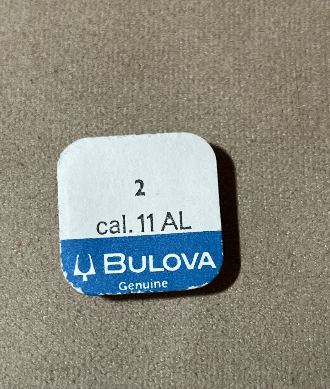 Bulova Watch Part Barrel Arbor #2. 11AL Genuine Sealed
