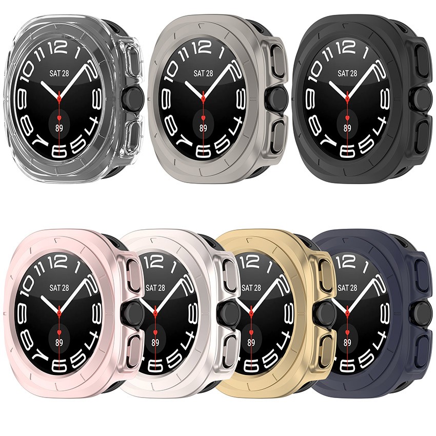 Semi-enclosed Openwork PC Protective Watch Case for Samsung Galaxy Watch Ultra