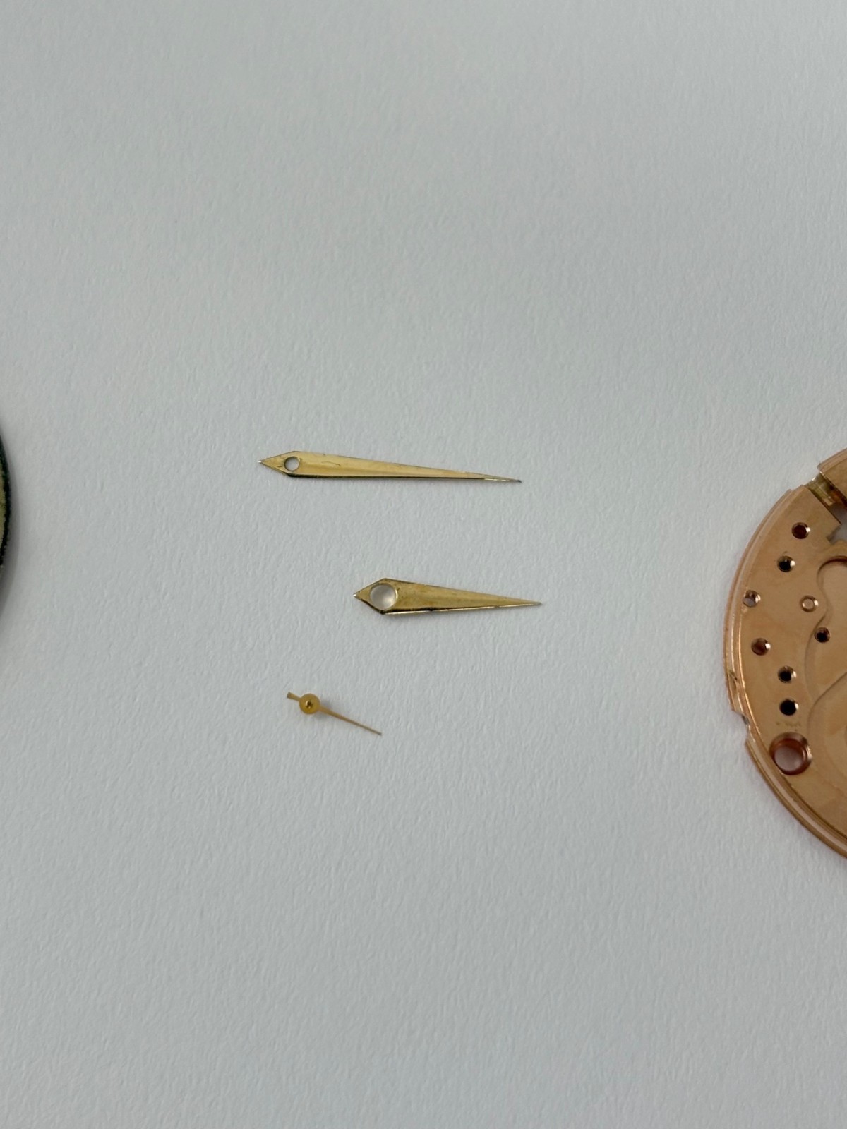 Omega Cal 410 Watch Movement Parts Balance Fork Wheel Spring Bridge Escapement