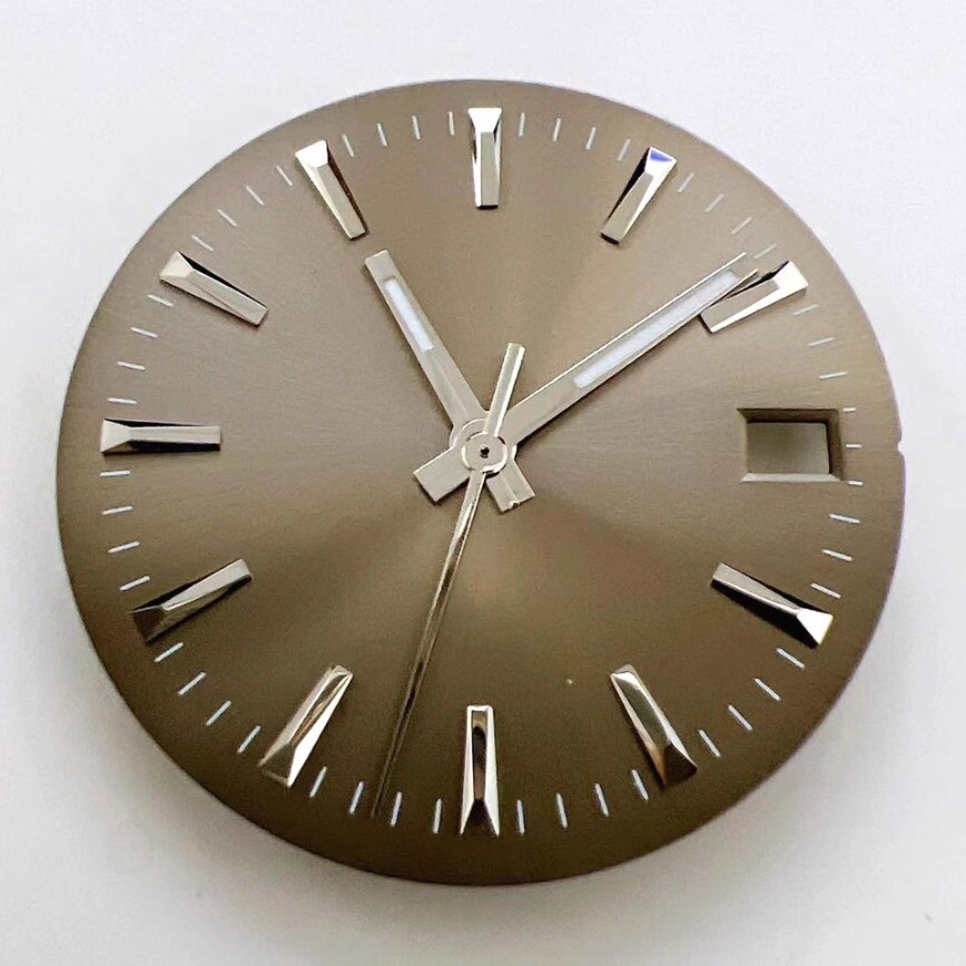 29mm/28.5mm Sunburst Dial + Hands Stud No Lume for NH35/8215/2836 Movement
