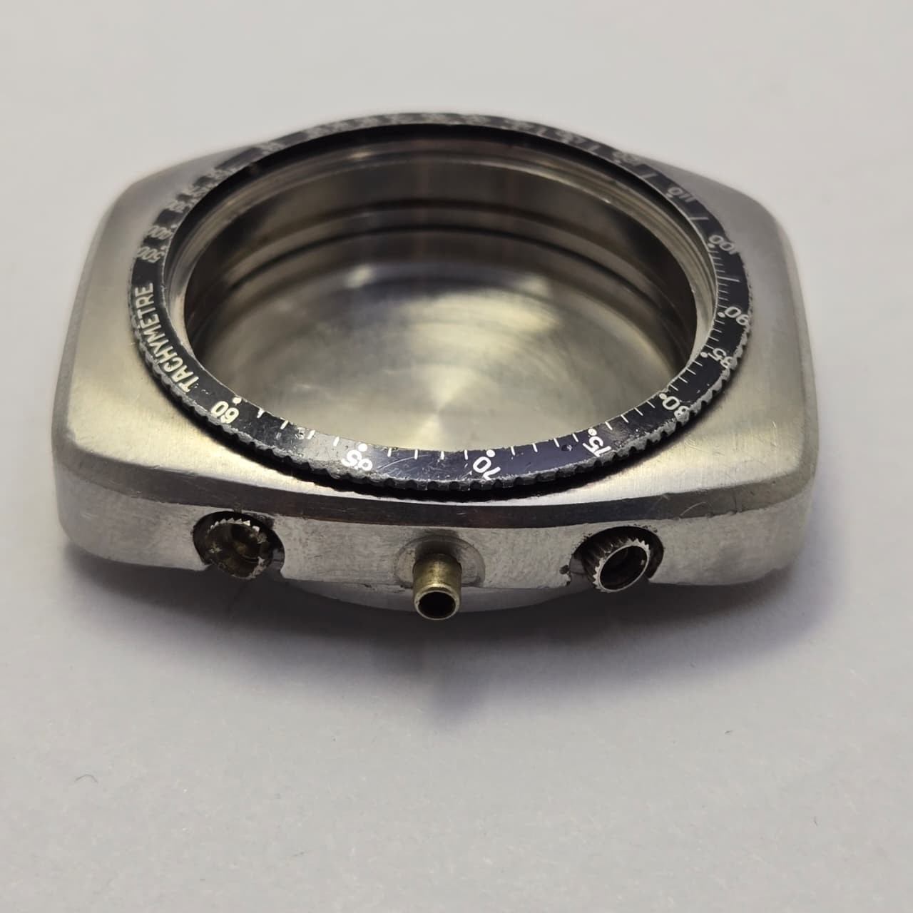 Perseo Chronograph 3000 Manual Winding Vintage Watch Case Only