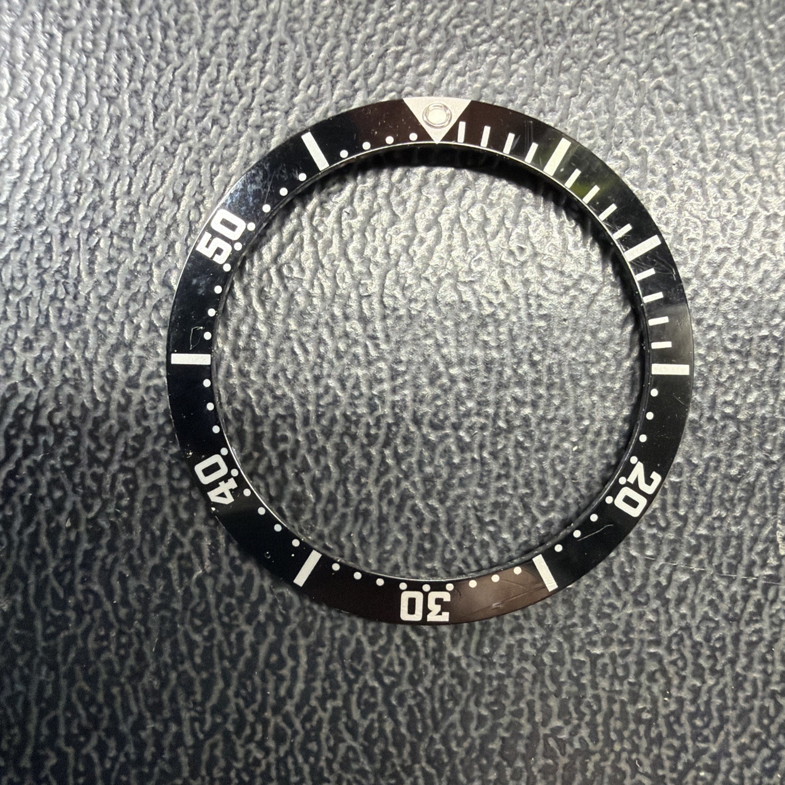 Omega, Factory, Used Seamaster Pro 300 Black/silver Bezel Insert