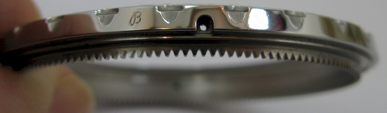 Breitling watch Bezel incomplete(screw) for parts or project