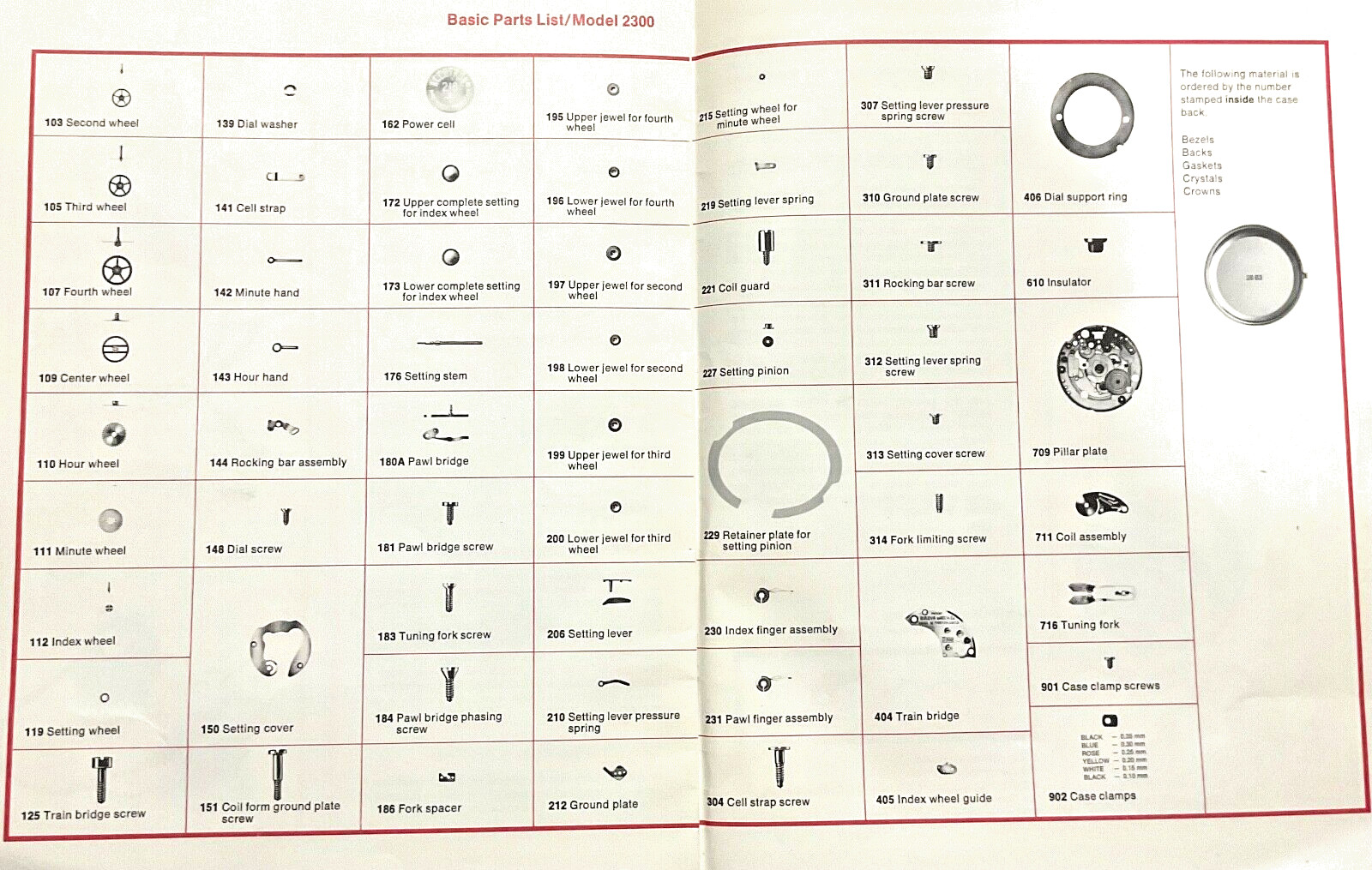 Bulova Accutron 230 Watch Parts $3.99 -$49.99