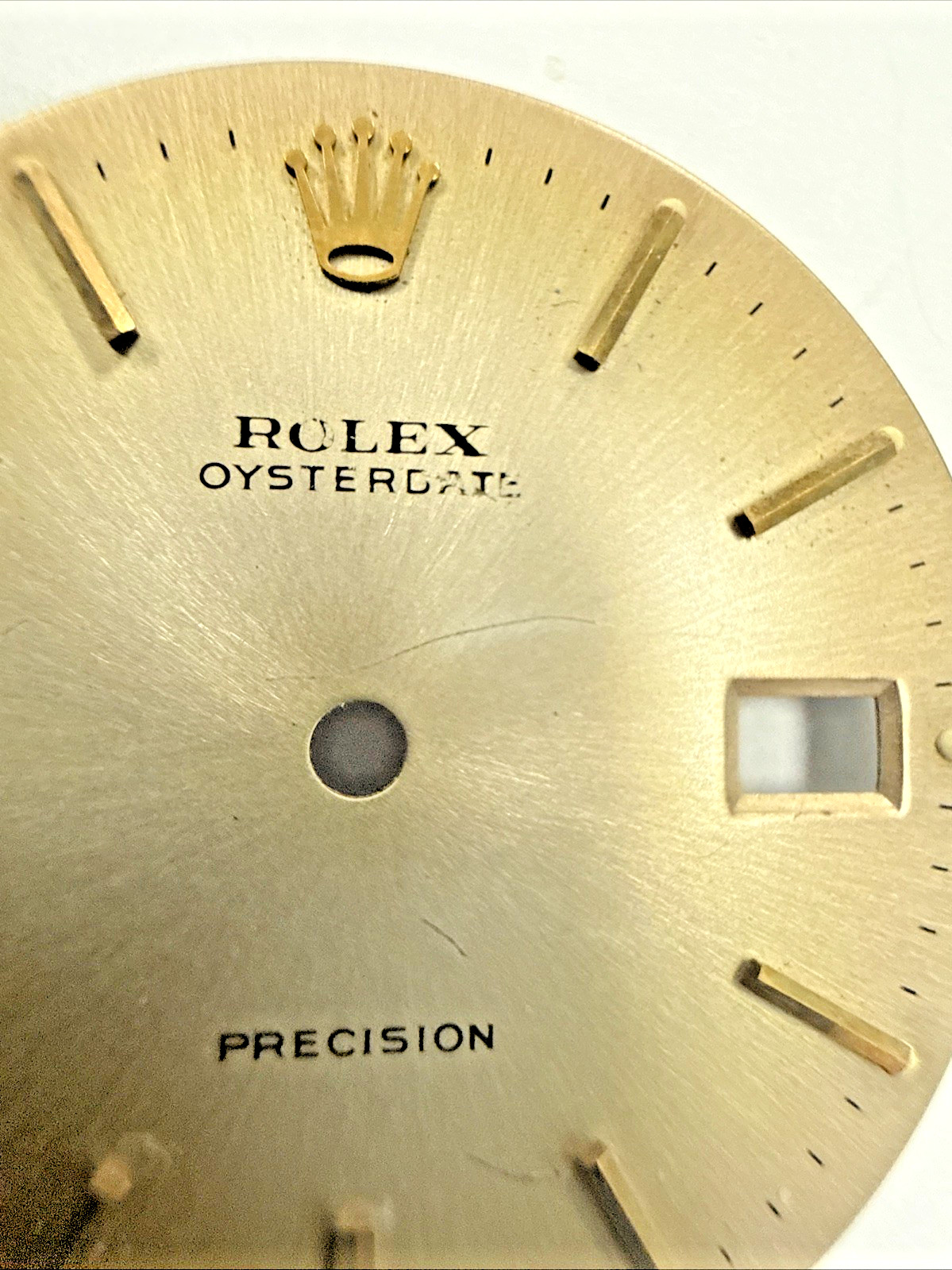 Rolex Vintage Oysterdate Dial