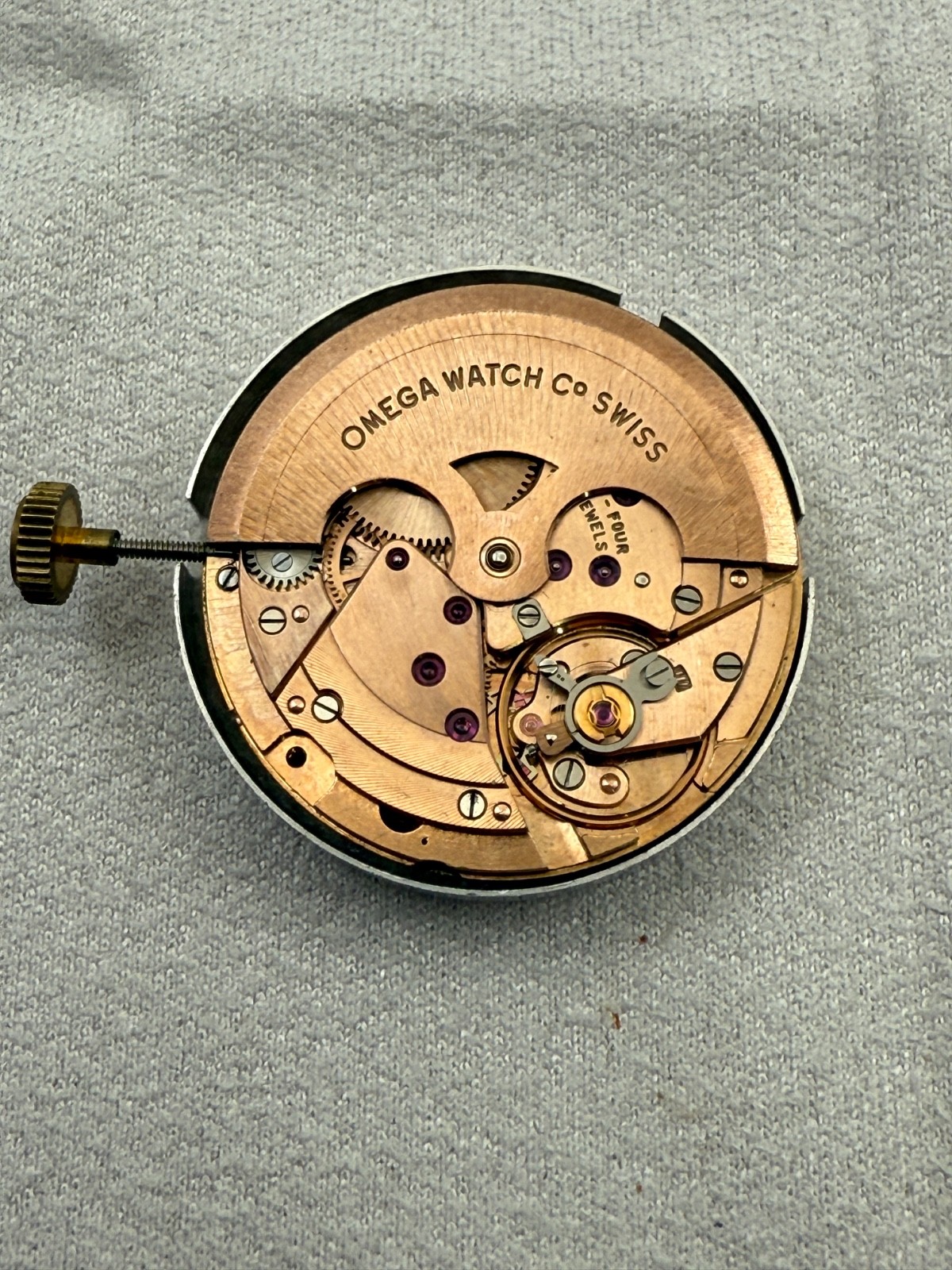 Omega Caliber 711 with Dial