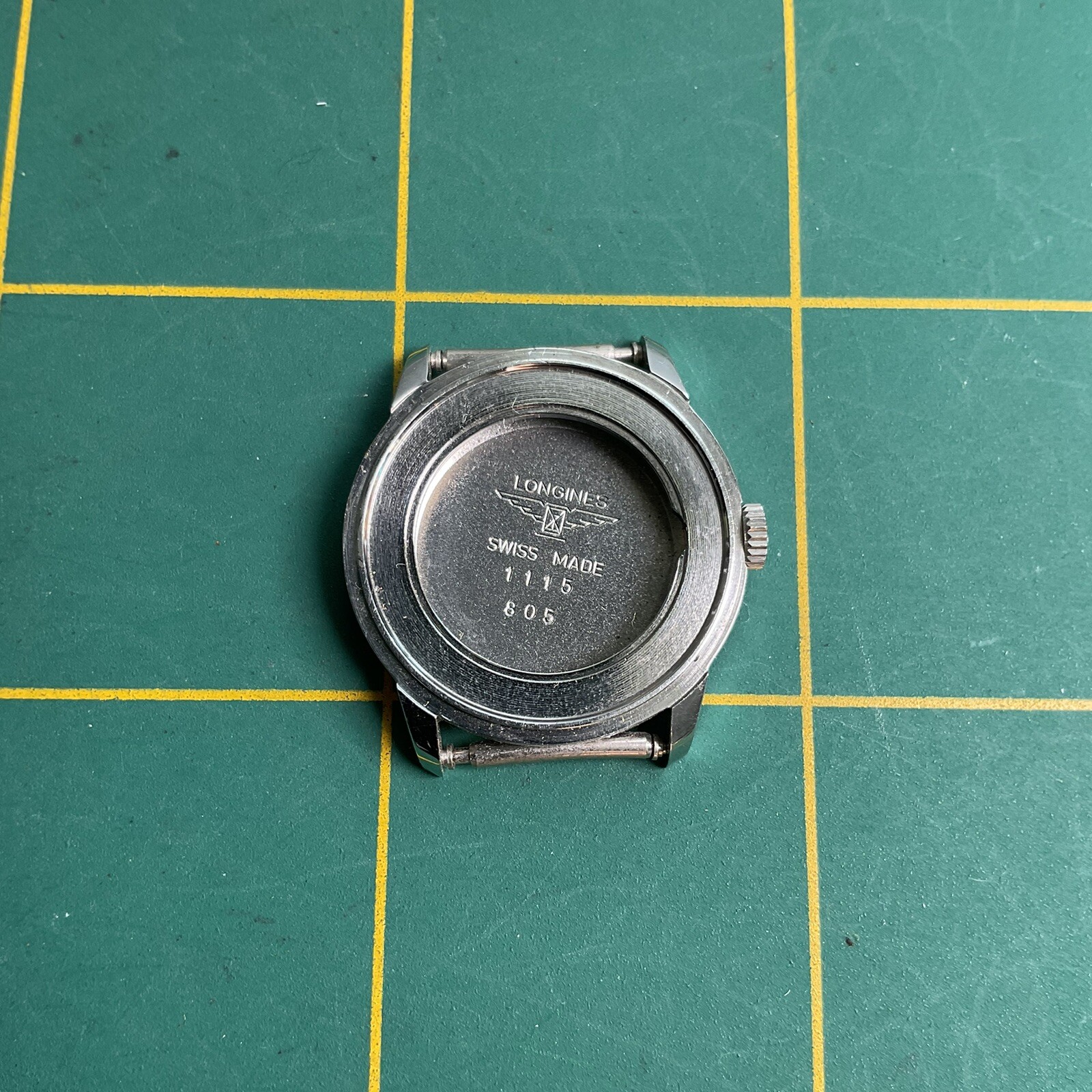 VINTAGE LONGINES 805 1115 LADIES WATCH CASE STAINLESS STEEL