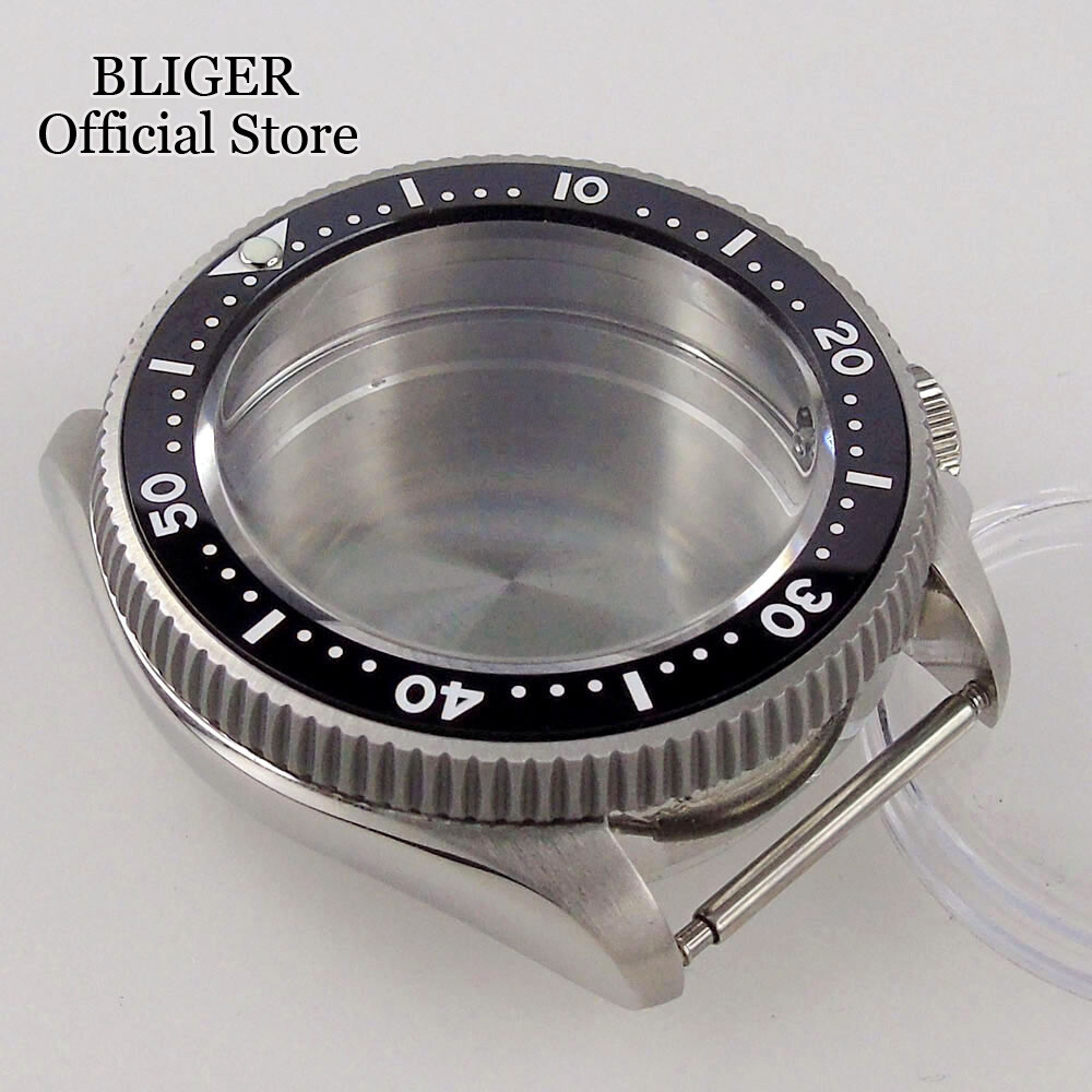 200M Waterproof 37mm Dive Watch Case Fit NH35 ETA 2824 PT5000 Sapphire 120 Click