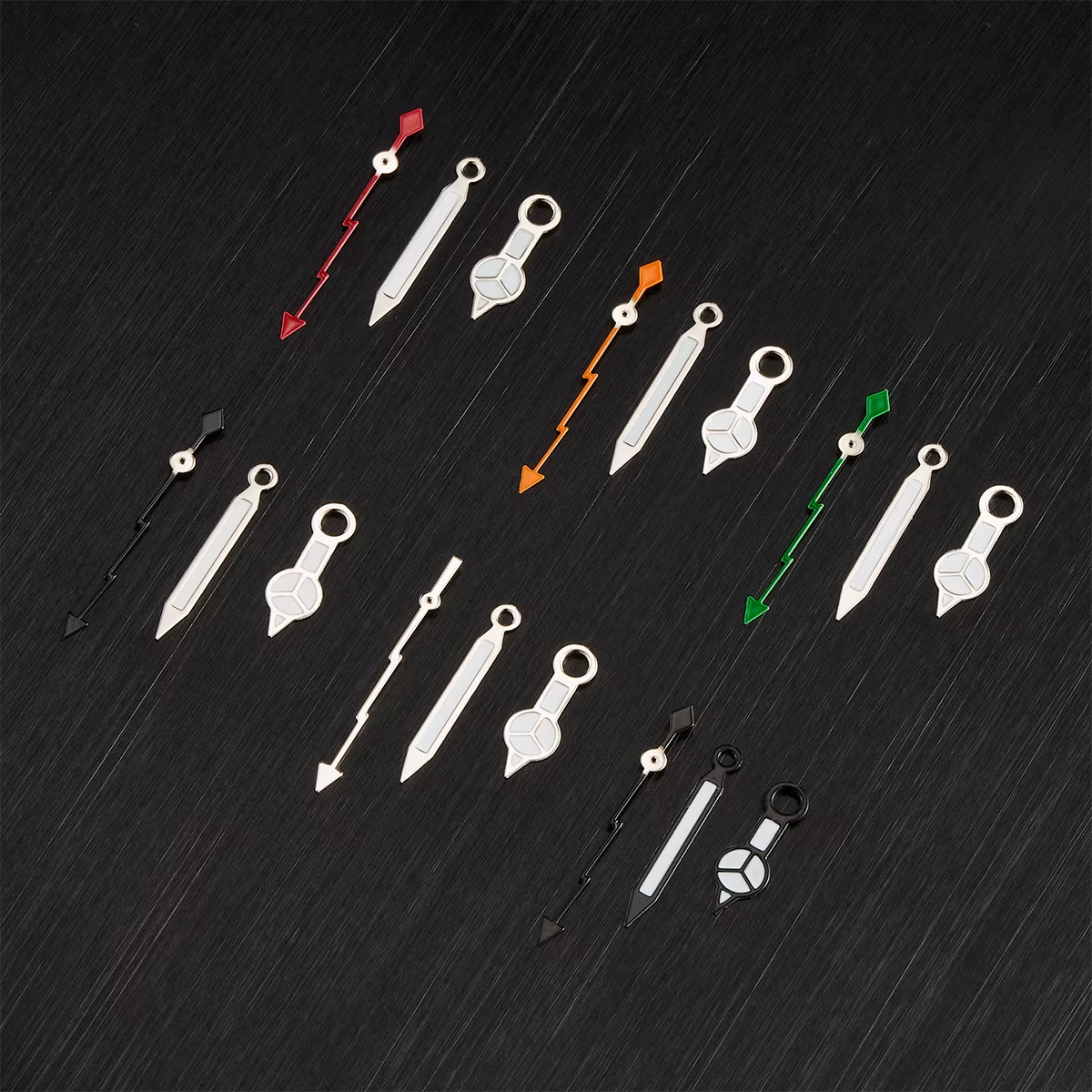 1set Luminous Watch Hands Kit for NH35 NH36 Seiko Diver Mods for Seiko Part