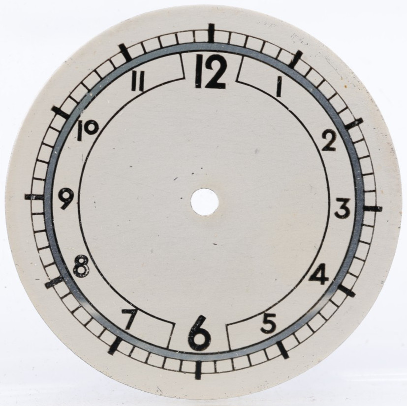 NOS SECTOR MILITARY WRIST WATCH DIAL 28.25mm (HM)