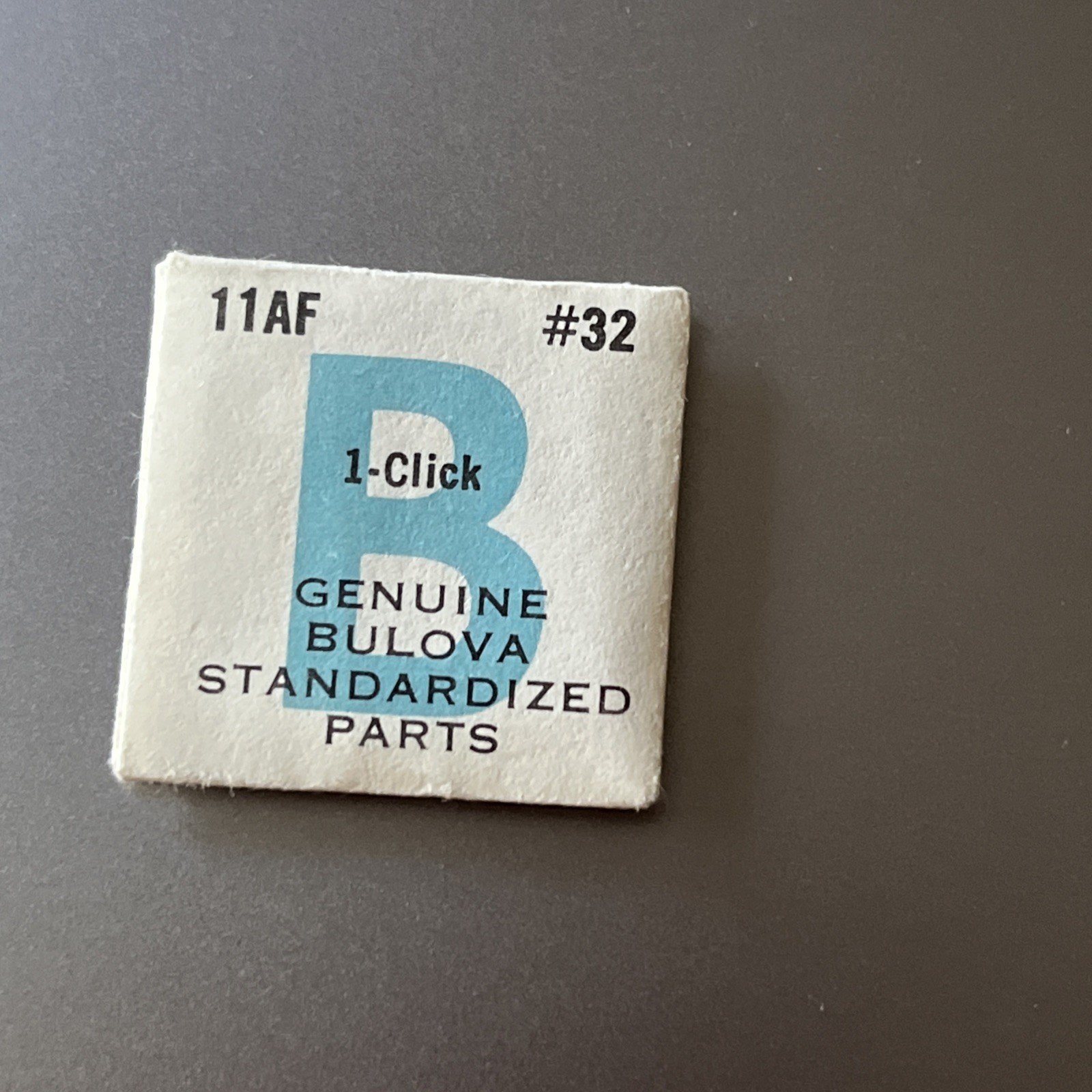 Bulova Watch Movement Part #32 CLICK 11AF Genuine
