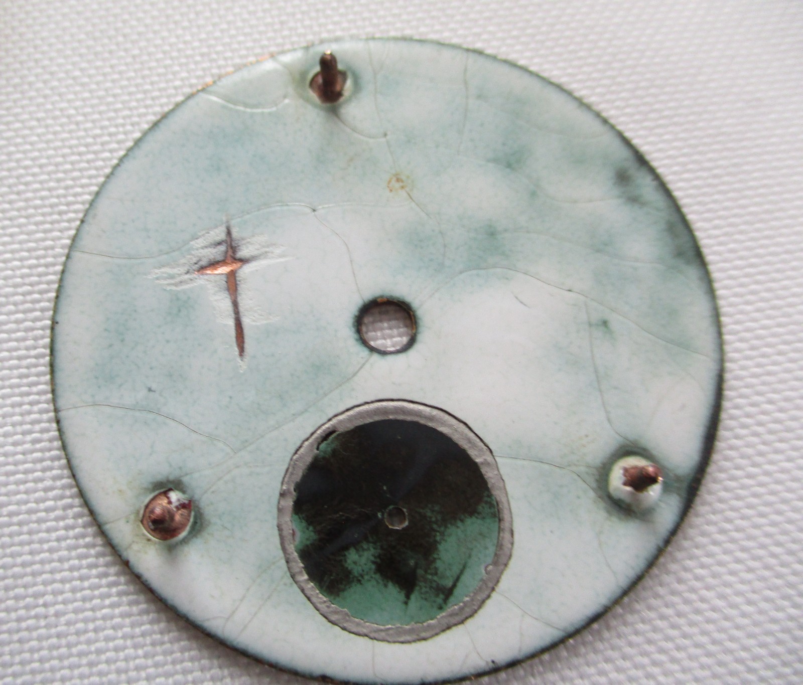 Vintage Waltham Pocket Watch Dials 4 Pieces