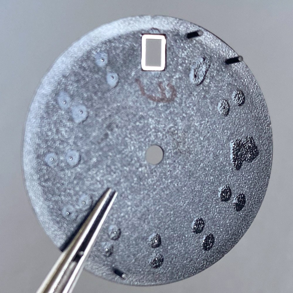 28.5mm Multicolor Watch Dial Date Window Fit NH35 NH36 NH38 Movement Watch Parts