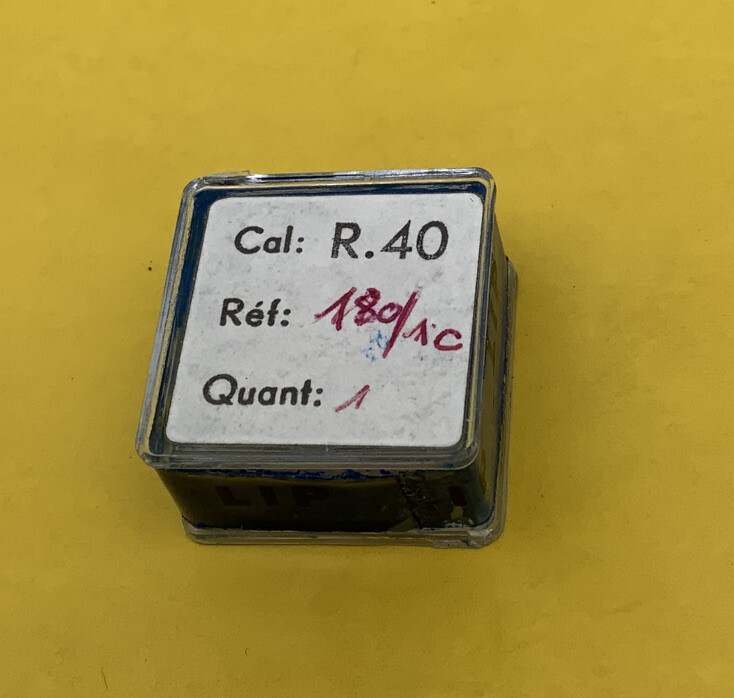 LIP R40 Barrel and Cover With Arbor. Part 182. NOS (310)
