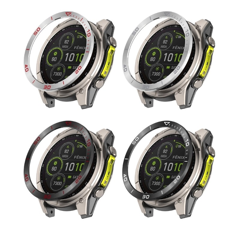 Bezel for SOLAR 51mm/Dedicated 47mm 51mm Scratch Resistant Metal Design