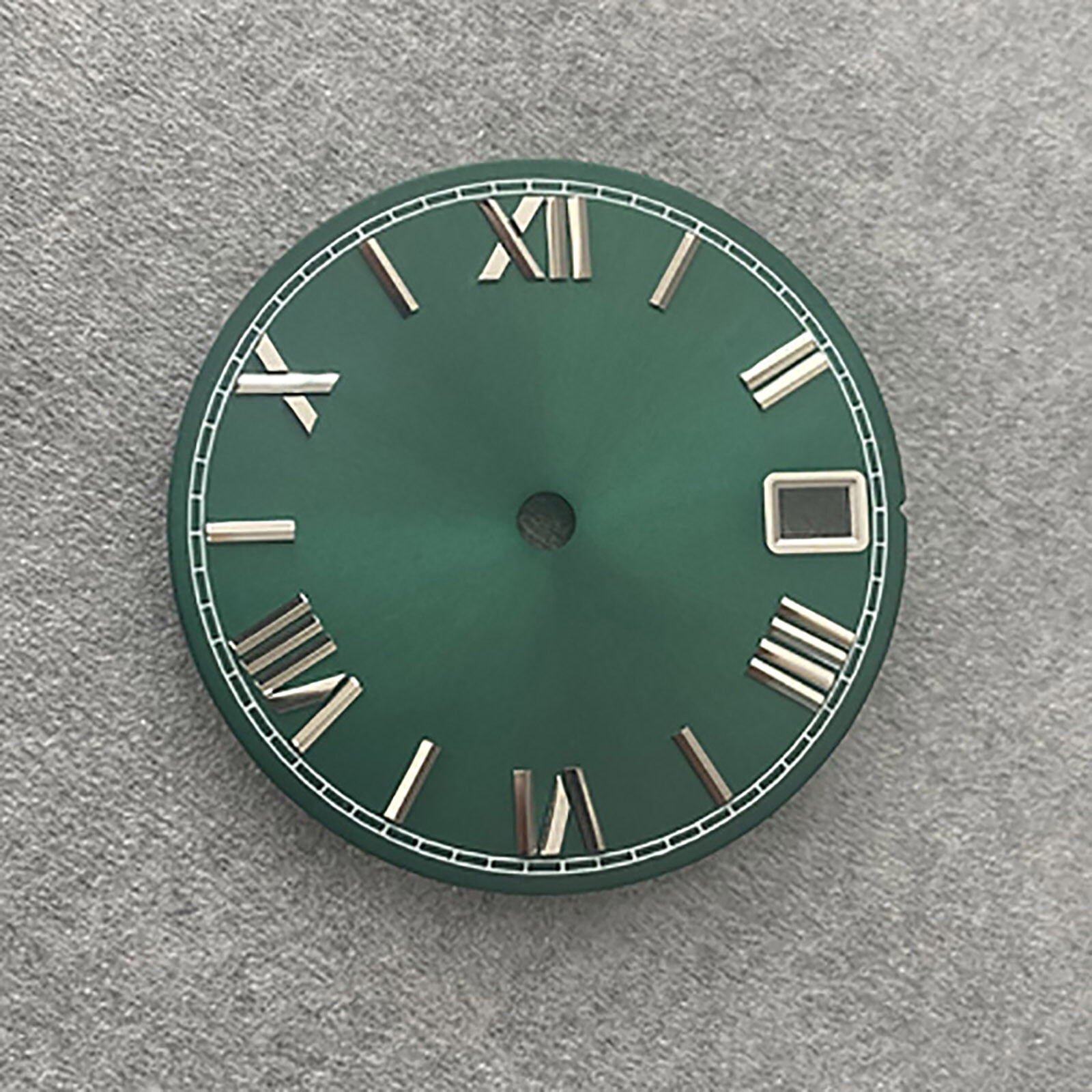 For NH35/36/4R/7S Movement Sun Grain Roman Scale Real Nail Dial 28.5MM
