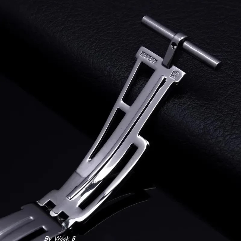 Metal Watch Band for AP 18mm 316L Stainless Butterfly Buckle Deployment Bracelet