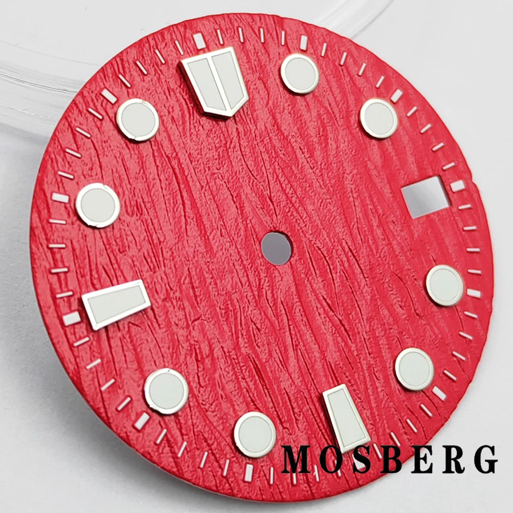 28.5Mm Watch Dial for NH34 NH35 NH35A with Date Window Luminous Watch Faces Fit