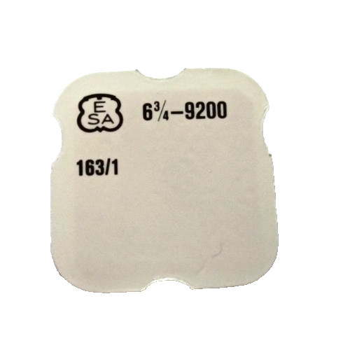 ESA ETA 9200 Center Pipe watch part #163/1 “SEE INTERCHANGE LIST”