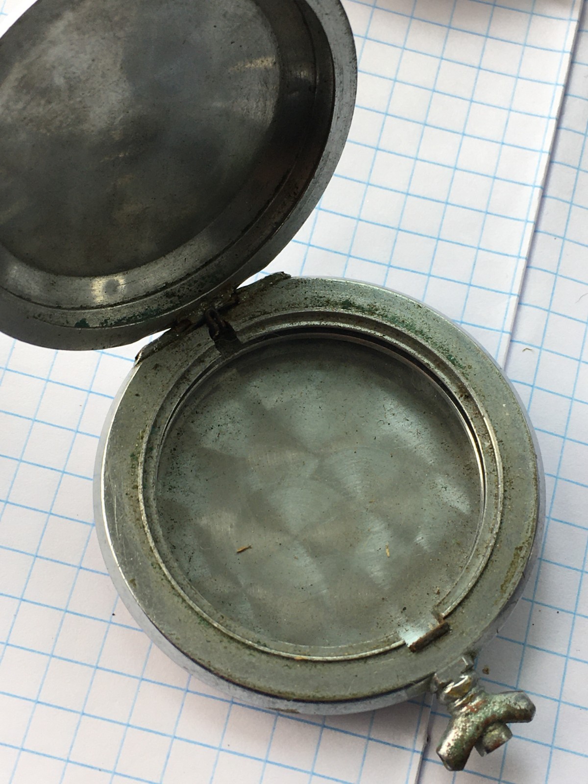 Lot of 7 Pocket Watch Molnija cases soviet. for spare parts or for restoration.
