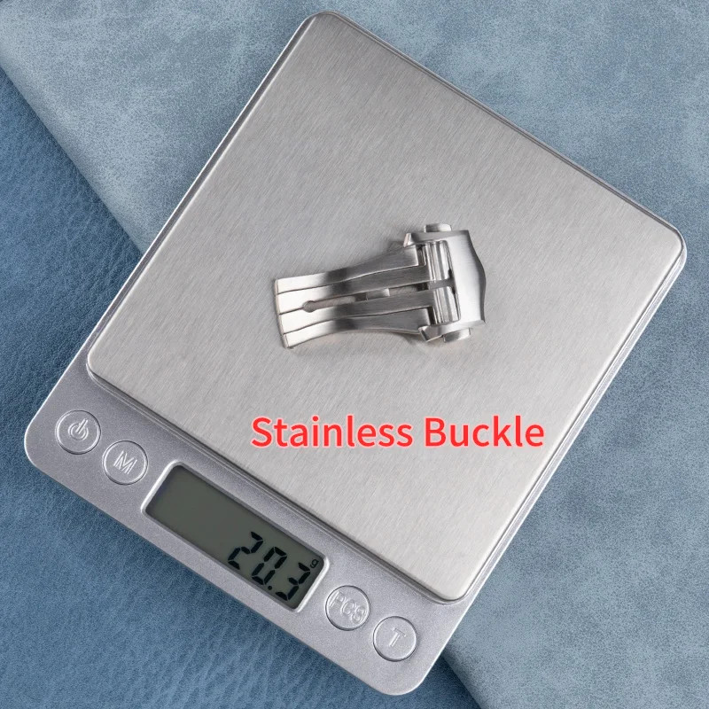 18mm Stainless Steel / Titanium Buckle Clasp For Omega Rubber Watch Strap