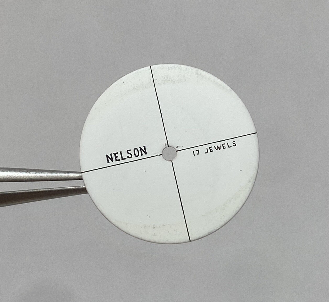 Nelson Watch Dial For ST Cal. 69-21 Mechanical Movement White