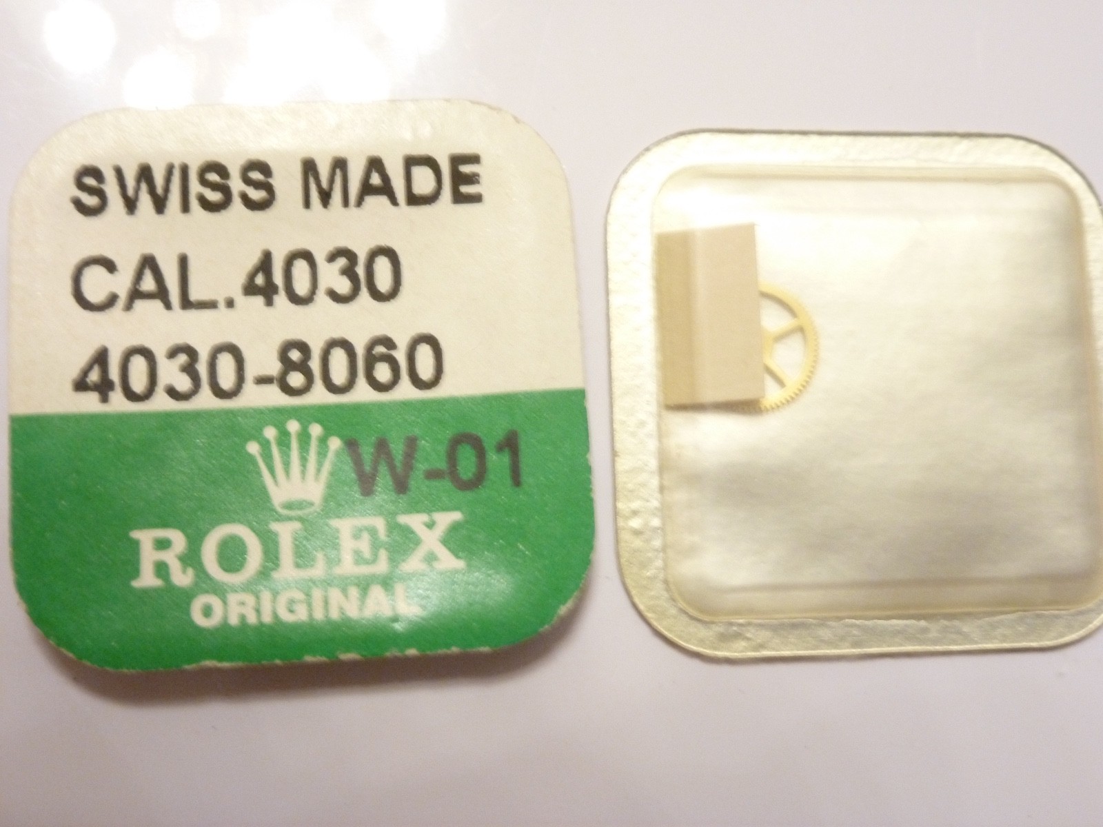 Genuine Rolex 4030 8060 Driving Wheel Part Brand New Sealed