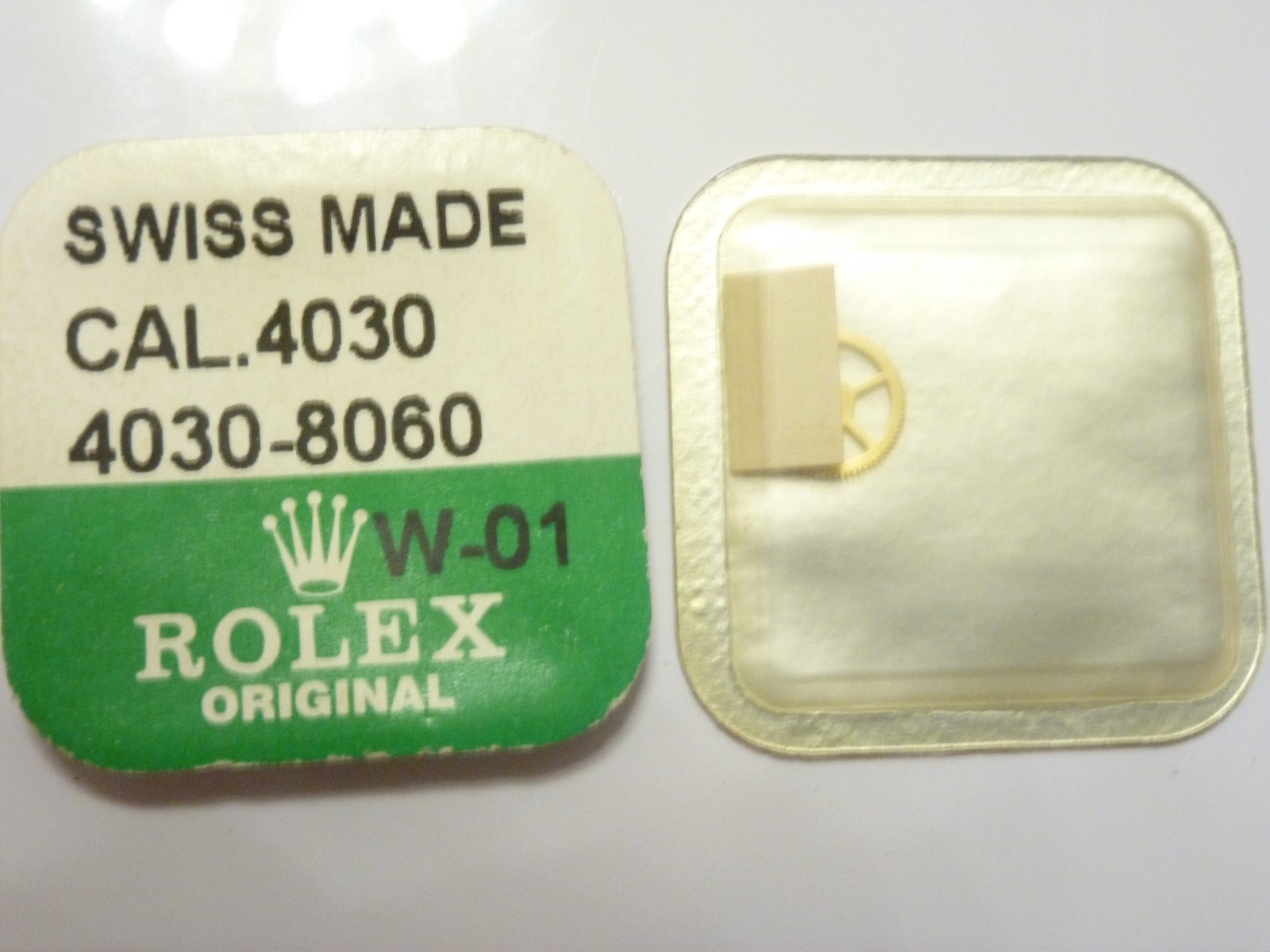 Genuine Rolex 4030 8060 Driving Wheel Part Brand New Sealed