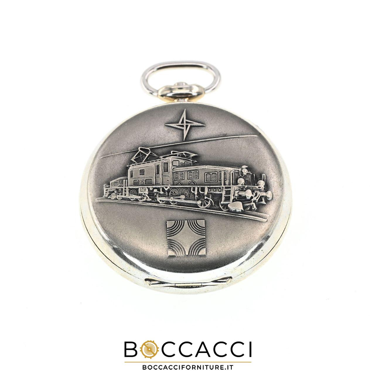 ZENITH Complete Pocket Watch Case 49mm, 41.50 Dial Window Turkish Railways (R…