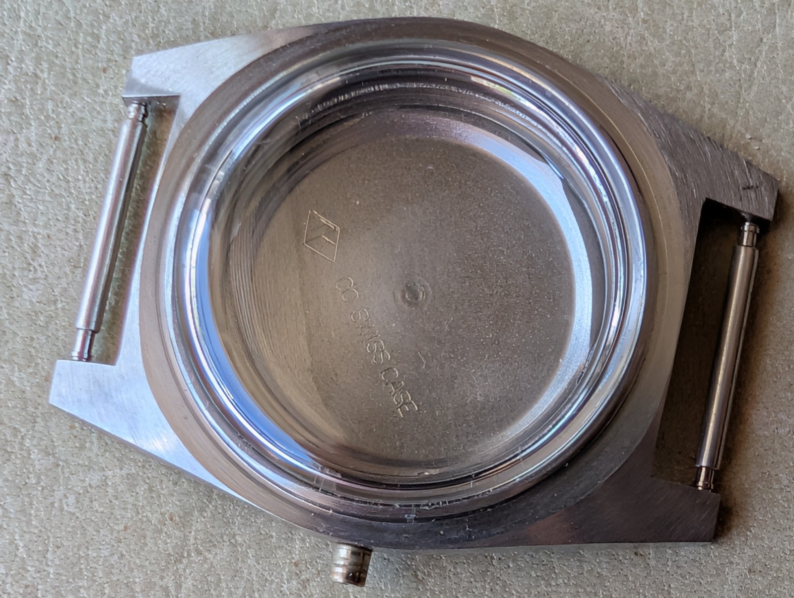 Vintage 1960/70’s TK All SS Diver Case/Loose Countdown Bezel/Crystal/Spring Bars