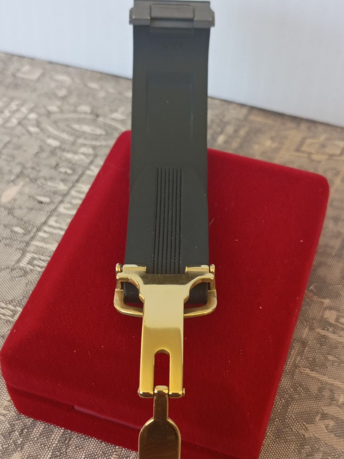 💥Original CARTIER Deployment Buckle Gold Plated 19mm Roadster 2510 W/R Strap💥